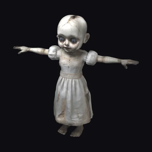 Cracked Porcelain Doll