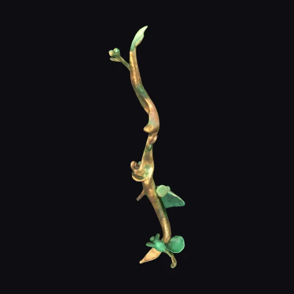 Ancient Bronze Branch