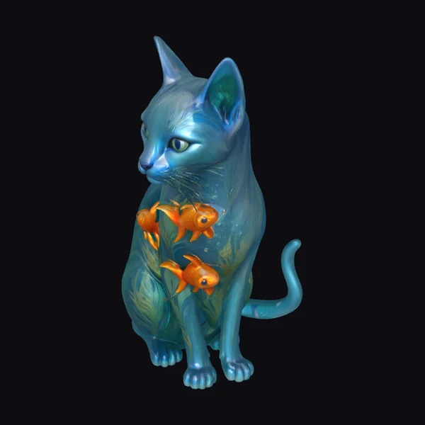 Aquatic Feline Creature