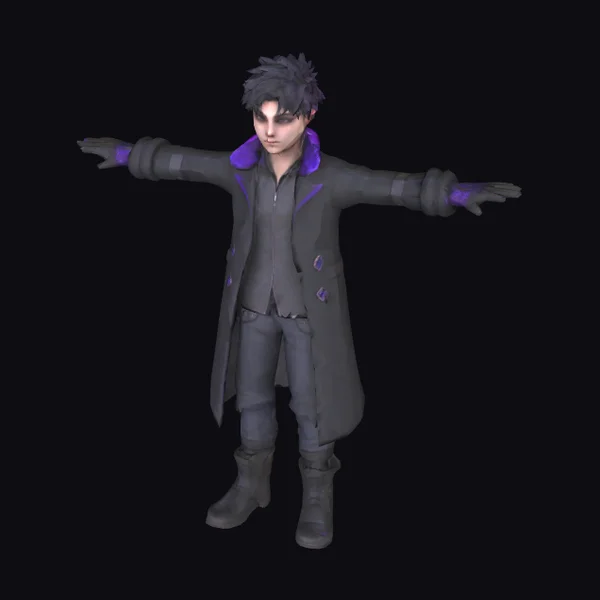 Young Male Thief Character