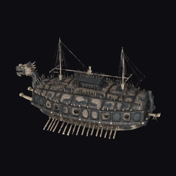 Ancient Dragon Ship