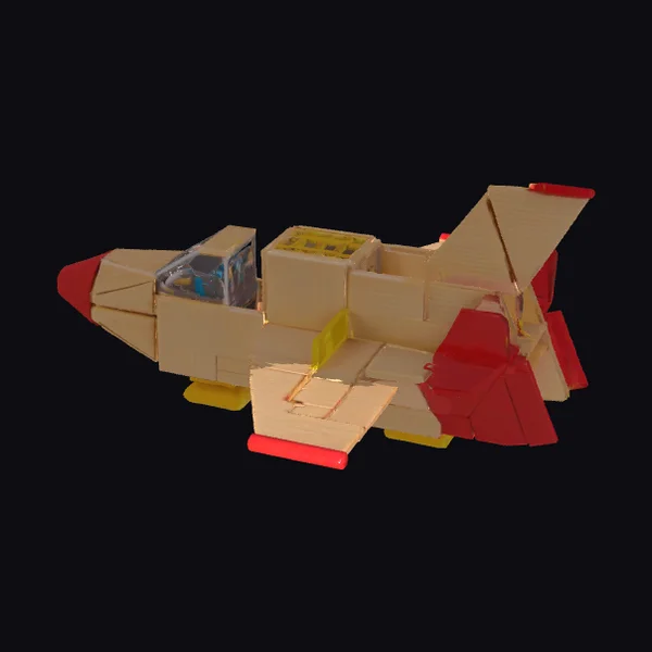 Wooden Jet Model