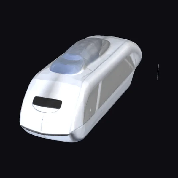 Futuristic Armored Personnel Carrier