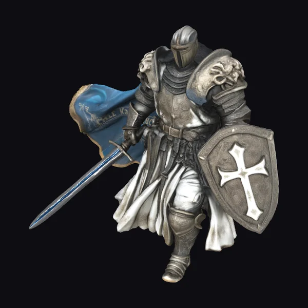 Armored Crusader Knight