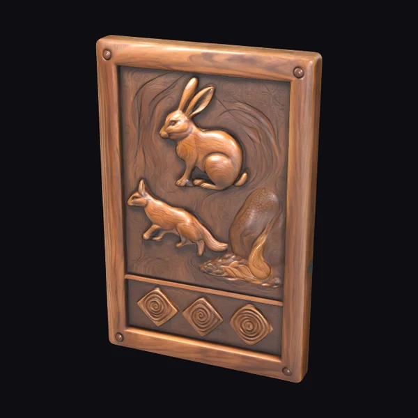 Woodland Scene Panel