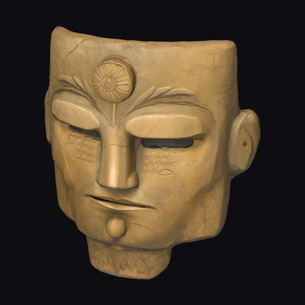 Ancient Earth Goddess Mask