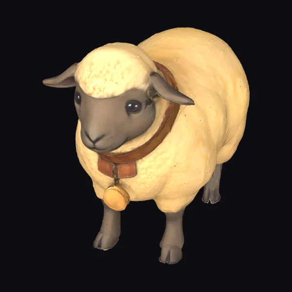 Cute Sheep Figurine