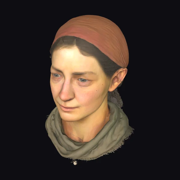 Woman with Headscarf