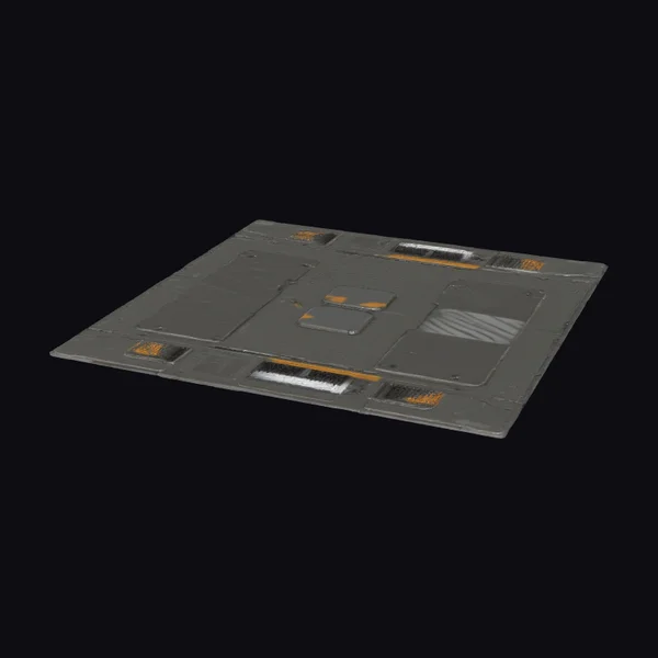 Futuristic Floor Panel
