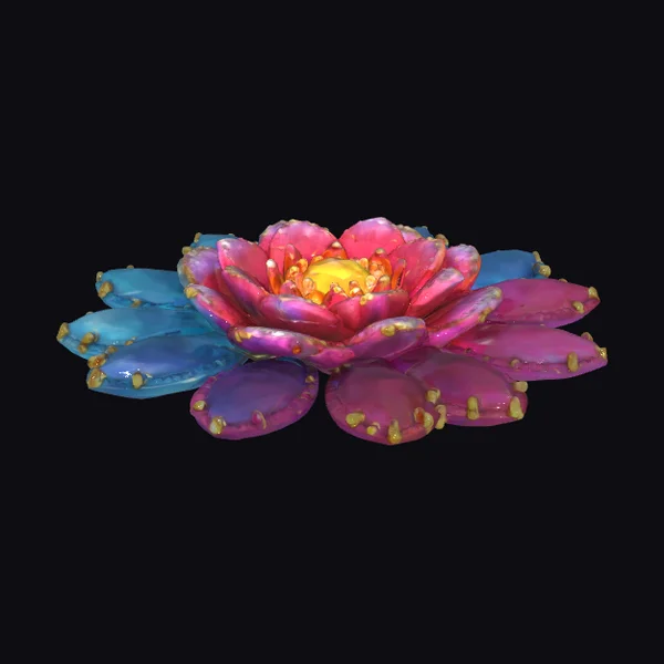 Gemstone Lotus Flower