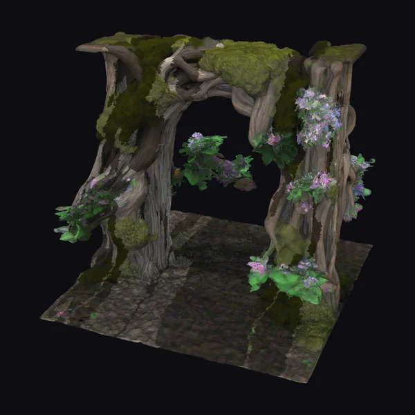 Wooden Forest Archway