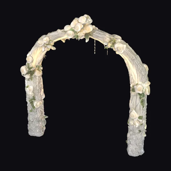 Water Ice Rose Archway