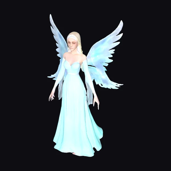 Celestial Being with Wings