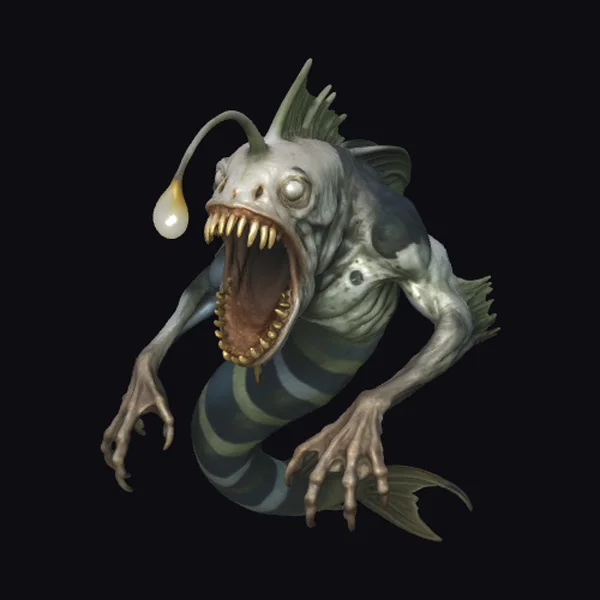Anglerfish Monster Creature