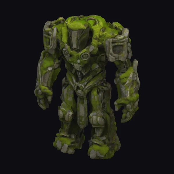 Mossy Robot Guardian