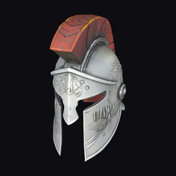 Ancient Spartan Warrior Helmet
