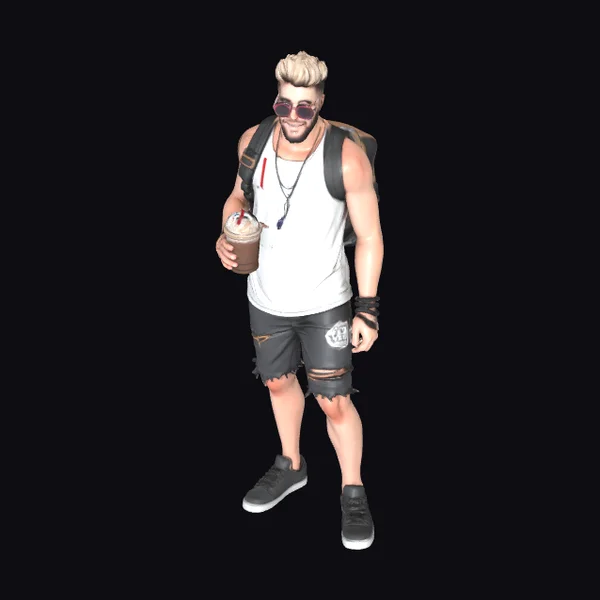 Blond Casual Explorer