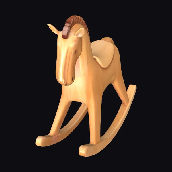 Wooden Rocking Horse Toy