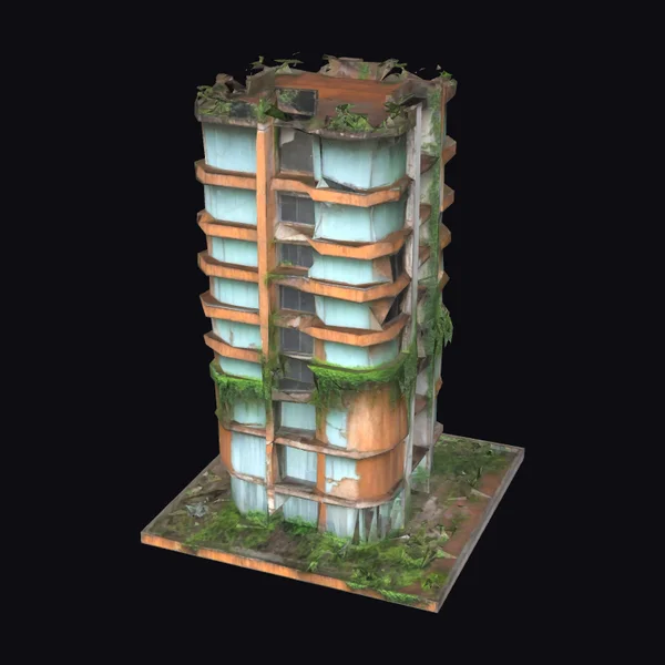 Abandoned High-Rise Building