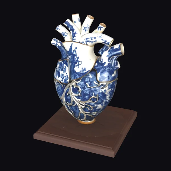 Broken Porcelain Heart