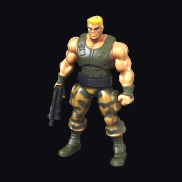 Muscular Action Figure