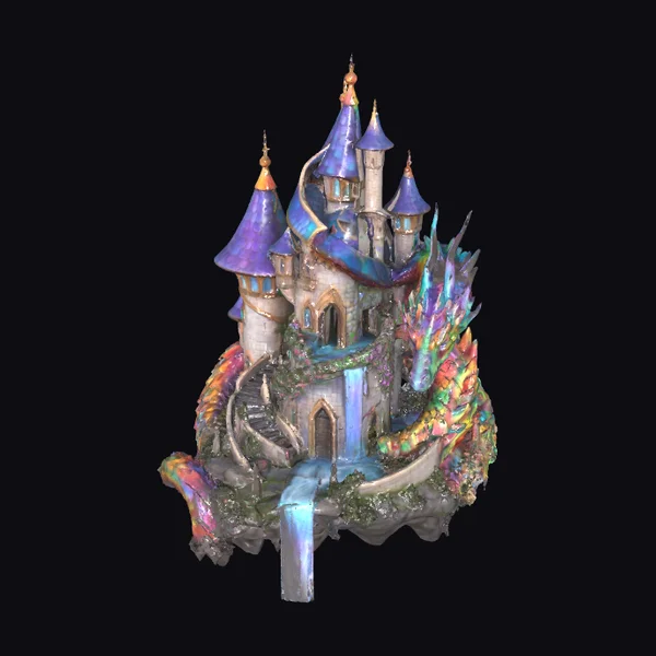 Fantastical Castle Structure