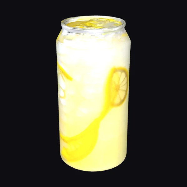 Jar with Lemon Slices
