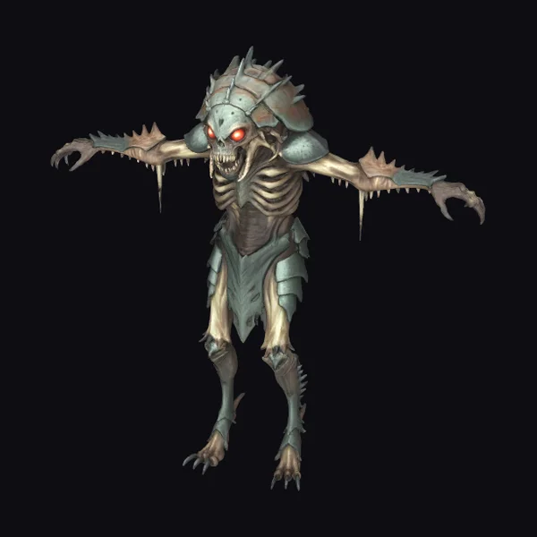 Ancient Cockroach Demon Wendigo