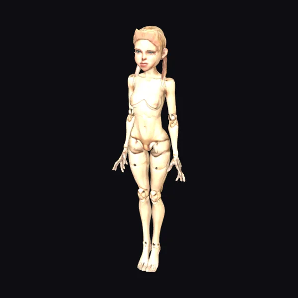 Articulated Doll Figure
