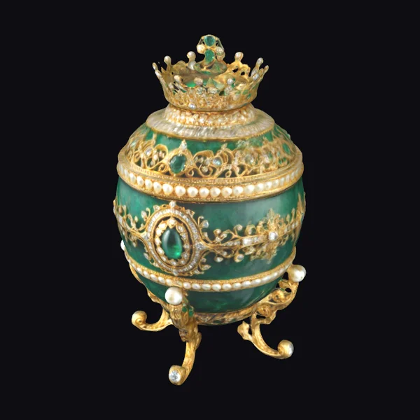 Emerald Faberge Egg