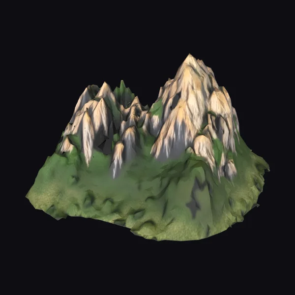 Rugged Mountainous Terrain