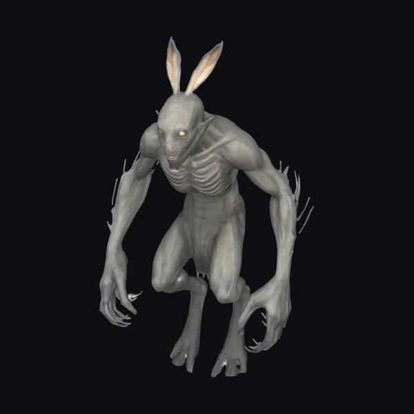 Gray Rabbit Creature
