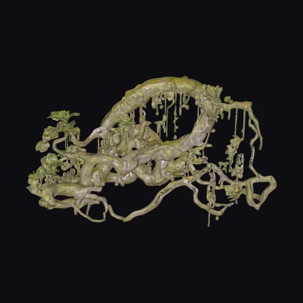 Twisted Jungle Vine Structure