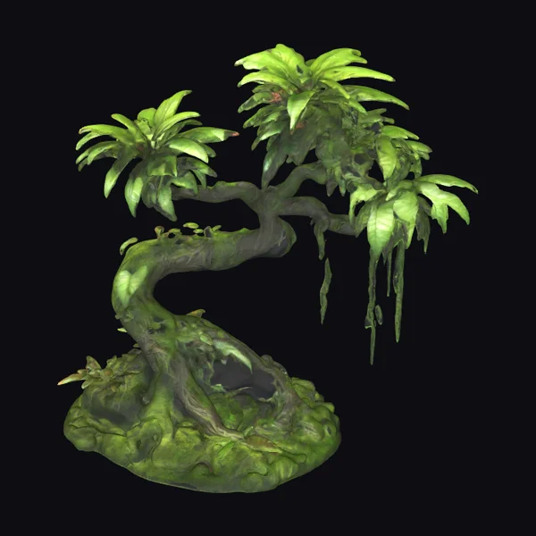 Twisted Jungle Vine Tree