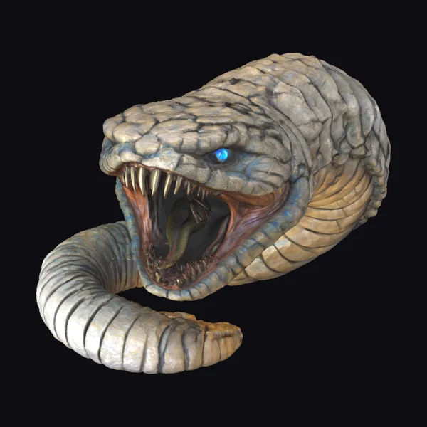 Worm-like Desert Monster