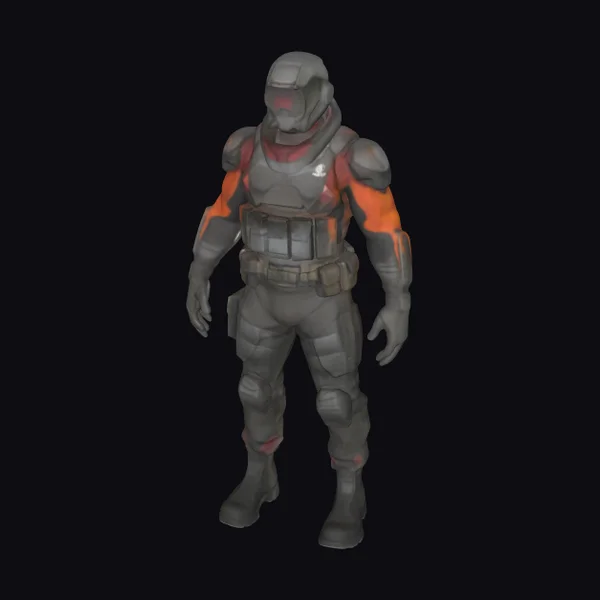 Armored Space Soldier