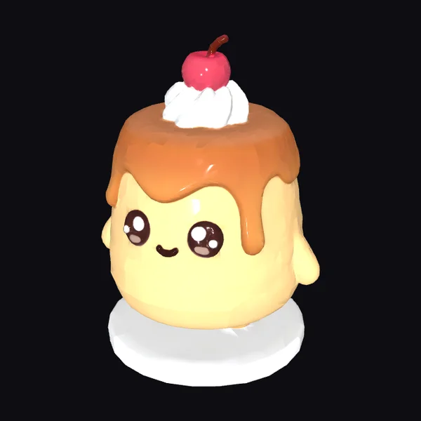 Caramel Cloud Pudding