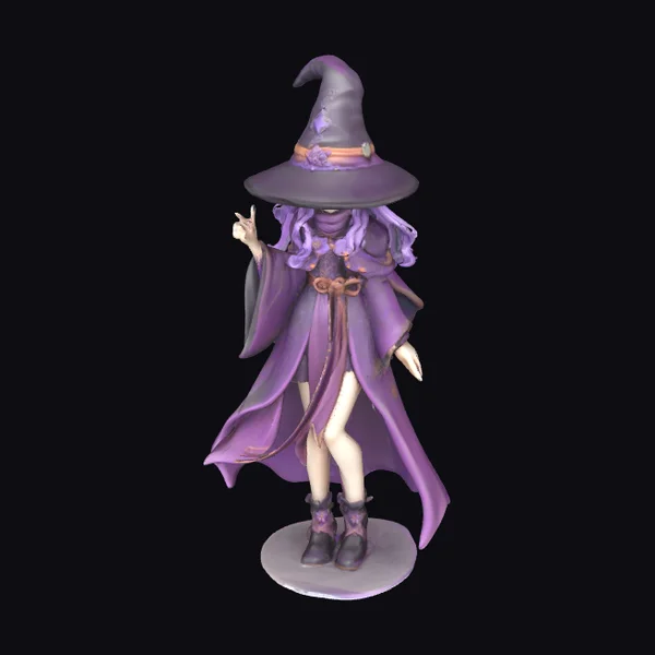 Anime Witch Figurine