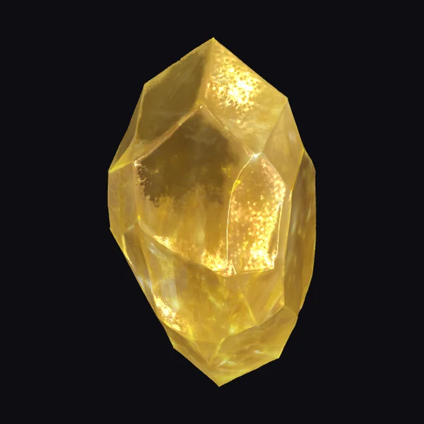 Golden Crystal Formation