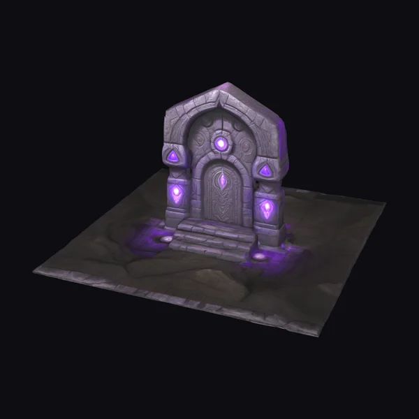 Ancient Temple Entrance