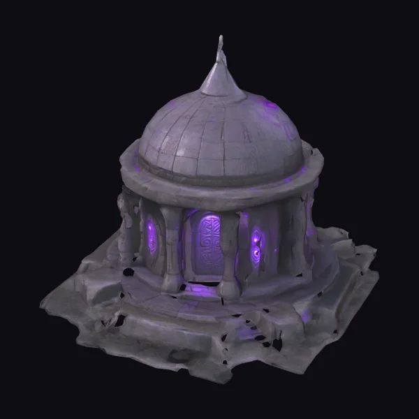 Ancient Gray Stone Temple