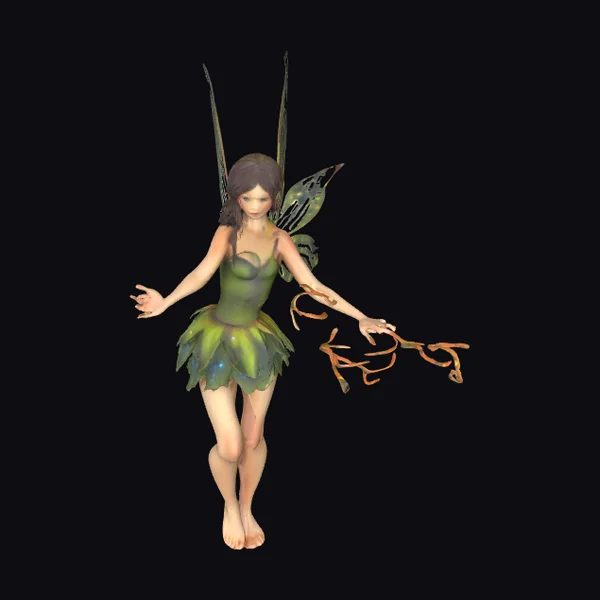 Woodland Fairy Barefoot