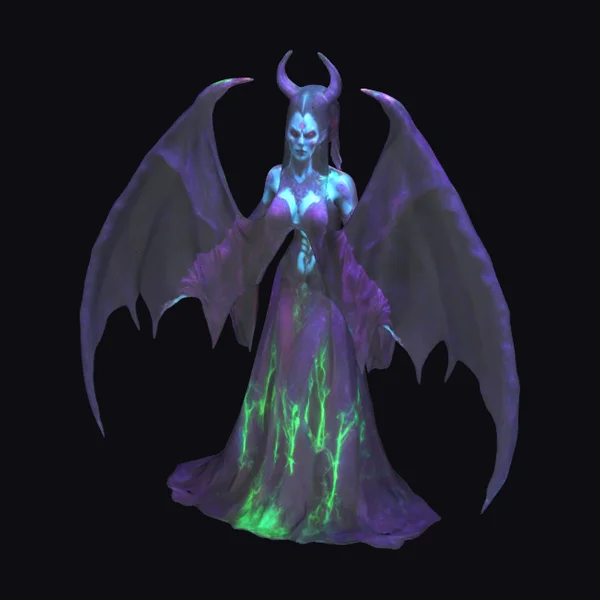 Elegant Demon Female Figure