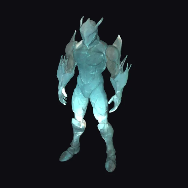 Glass Shard Humanoid Warrior
