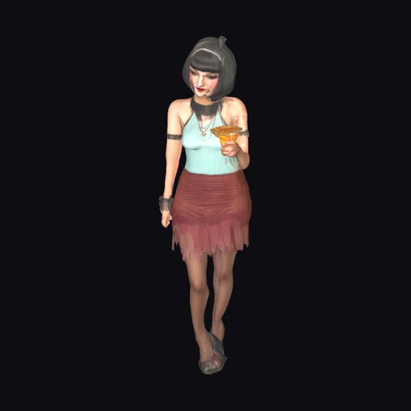 1920s Flapper Girl