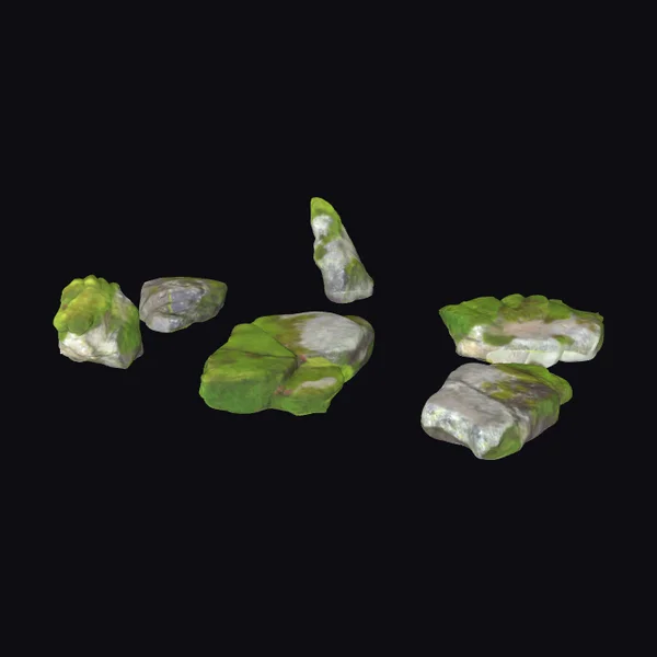 Mossy Rock Formations