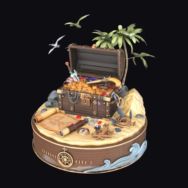 Treasure Island Chest