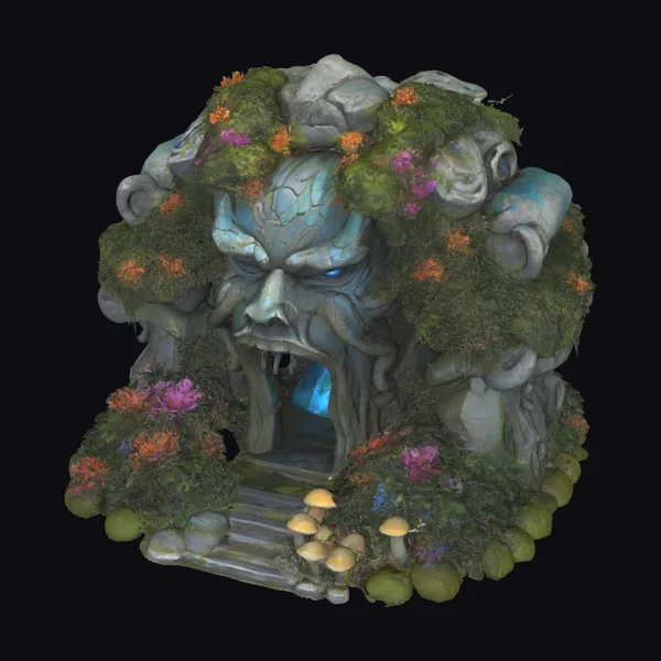 Ancient Stone Cyclopean Portal