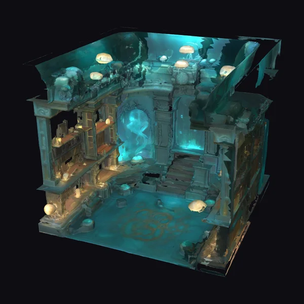 Ancient Crystal Library