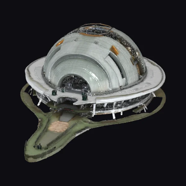Hemispherical Space Colony Dome